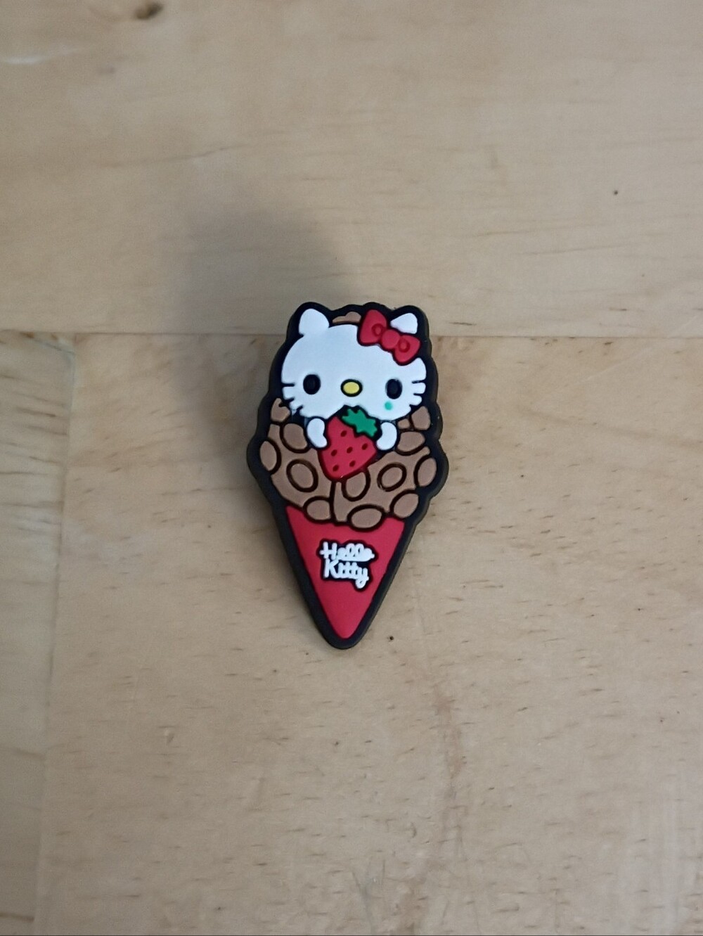 10 for $10 Jibbitz Croc Charms - Sanrio Hello Kitty Red Ice Cream Cone - New